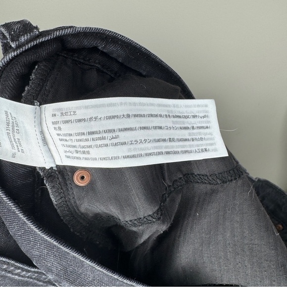 Abercrombie & Fitch Black Straight Leg Jeans - Picture 7 of 8